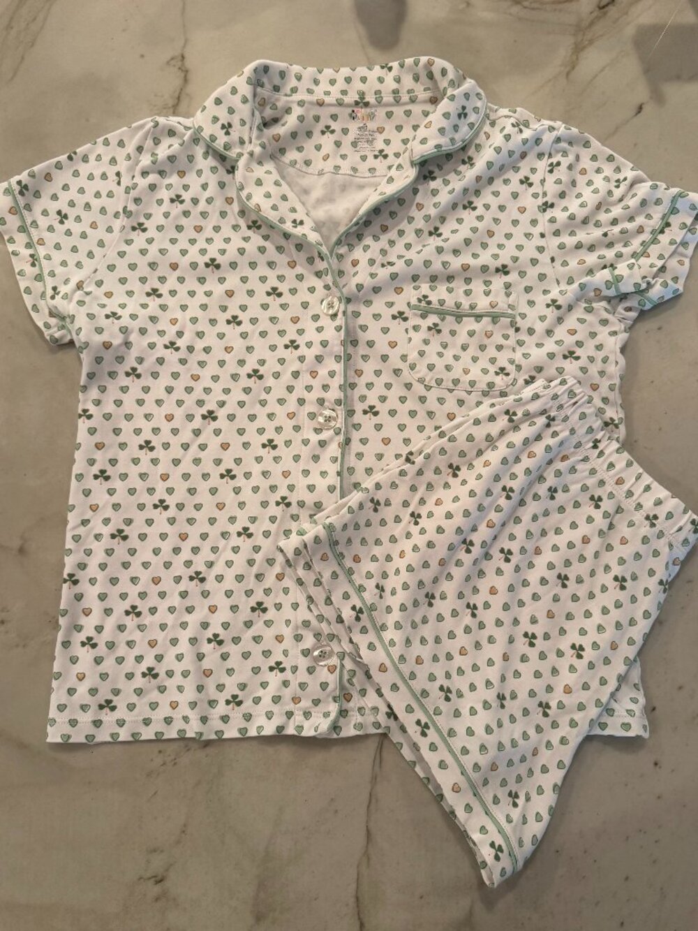 Roller Rabbit St. Patrick's Day Polo Pajamas